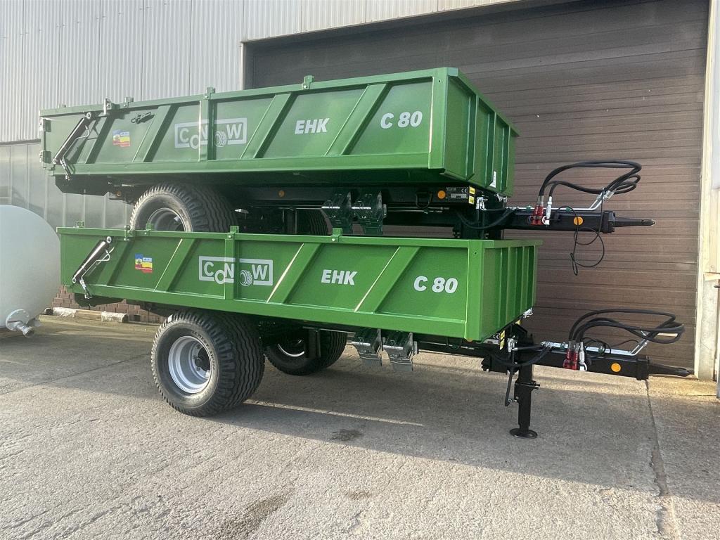 1. EHK C80 mit hydraulischer Heckklappe